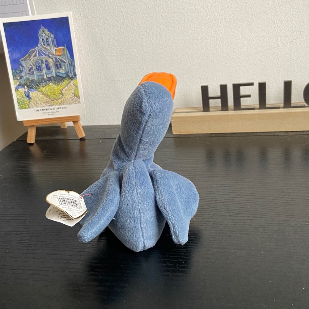 RETIRED NWT Beanie Babies Scoop the Pelican, 1996 - Picture 6 of 8